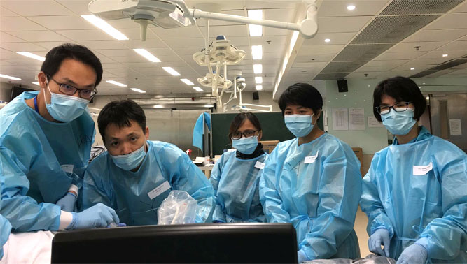 尤稚凯医师受香港骨科医学会(HKIMM)邀请授课指导