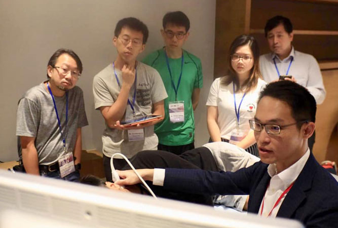 尤稚凯医师受香港肌骨医学会邀请,担任超音波spine and nerve讲师群